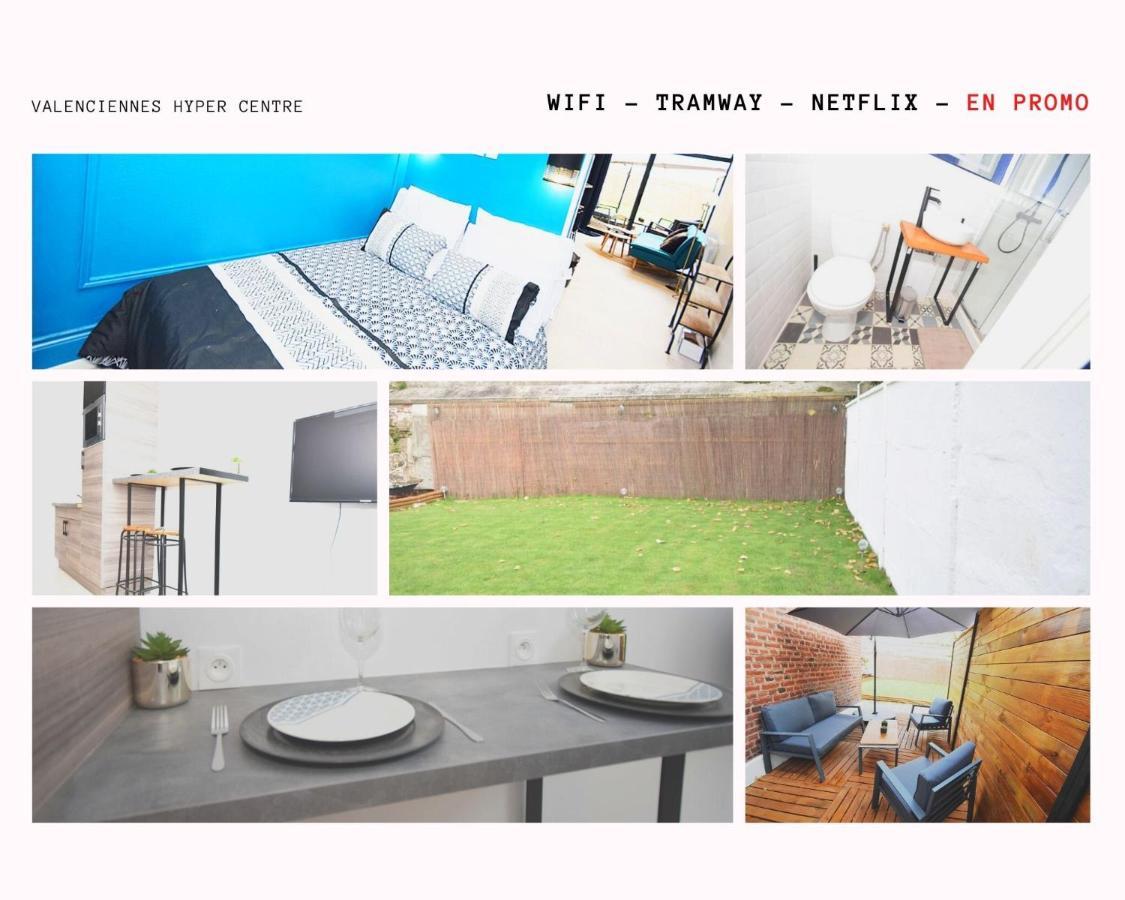 Cosy Appart - Hyper Centre - Tramway - Terrasse - Lerelaisdodile3 Valenciennes Buitenkant foto